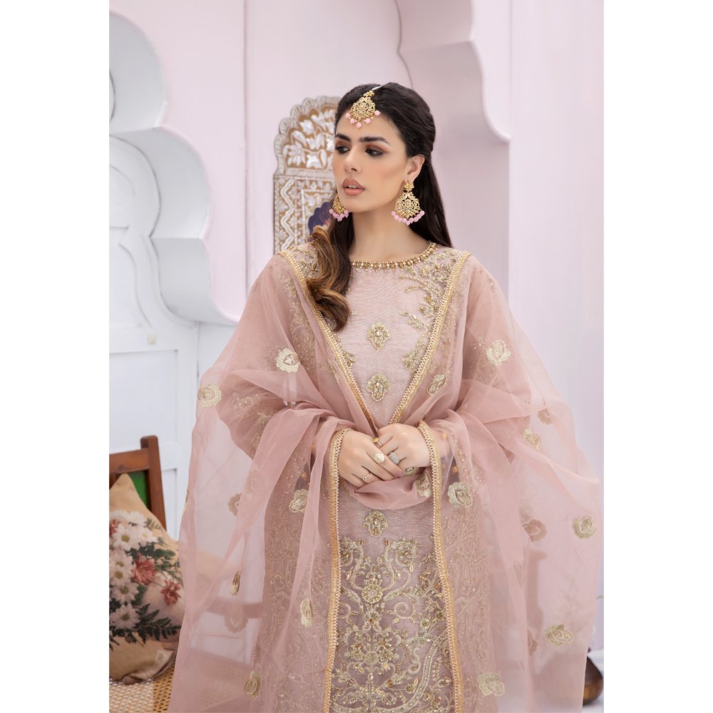 Blush Pink & Gold Suit – Jaan