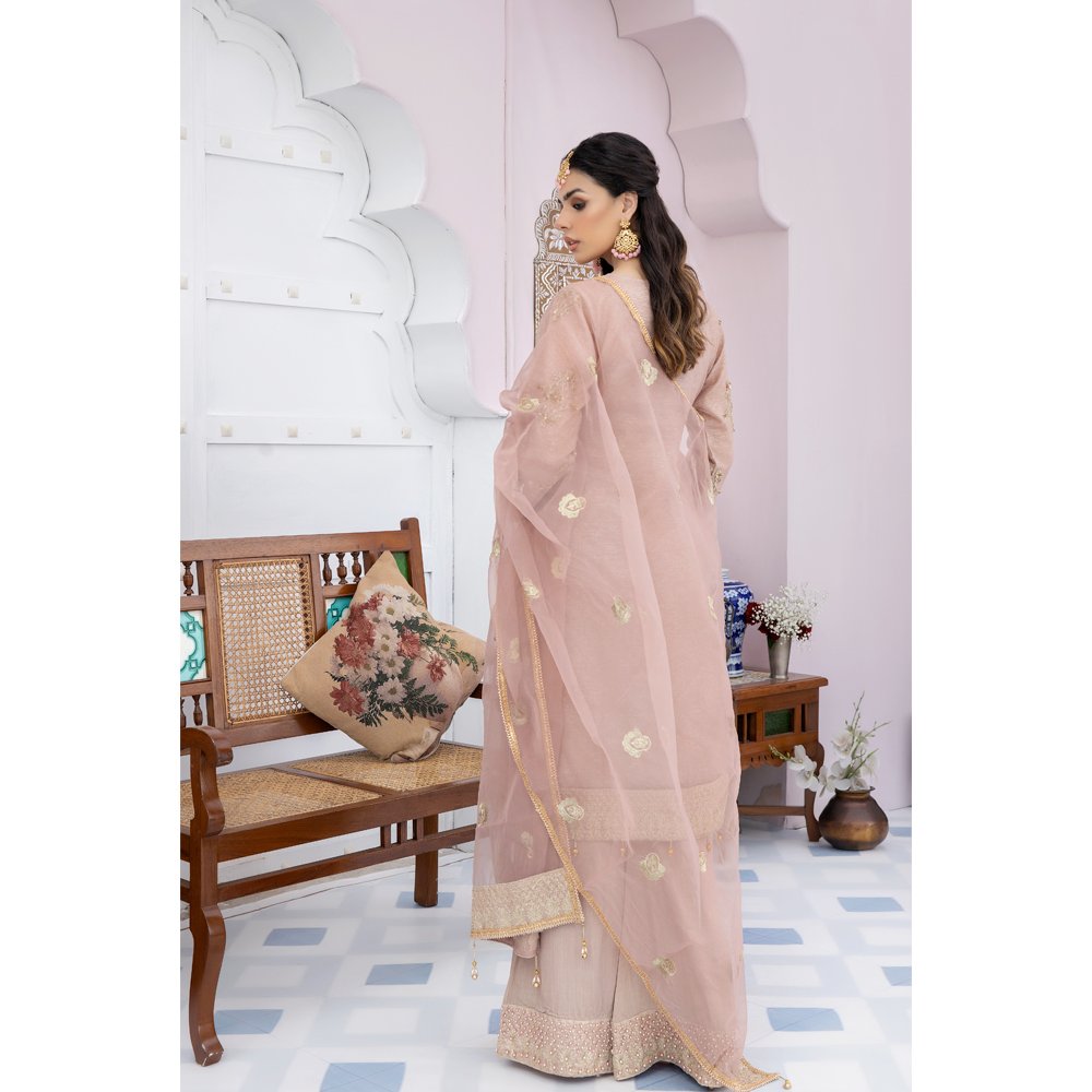 Blush Pink & Gold Suit – Jaan