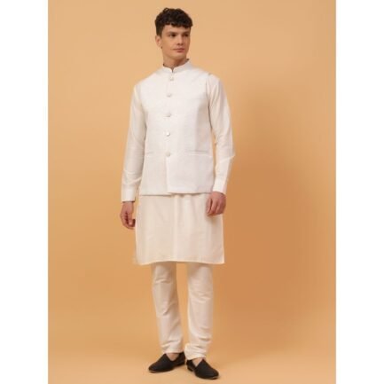 White Waistcoat Suit